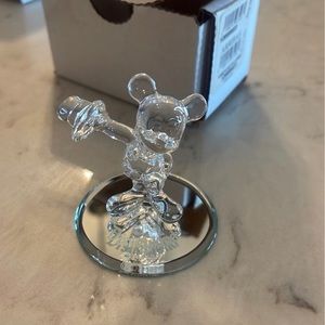 Disneyland Mickey Mouse Arribas Bros Glass Figurine